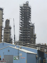 A Engineer Design Tower constructed by our crew on a tight schedule. (10 days completion)